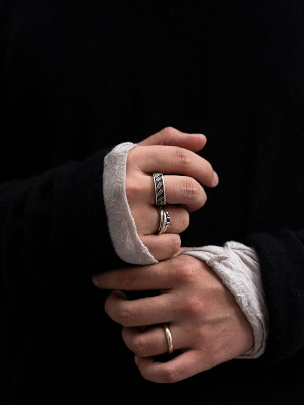 Twisted Braid Ring [silver925] - PRY