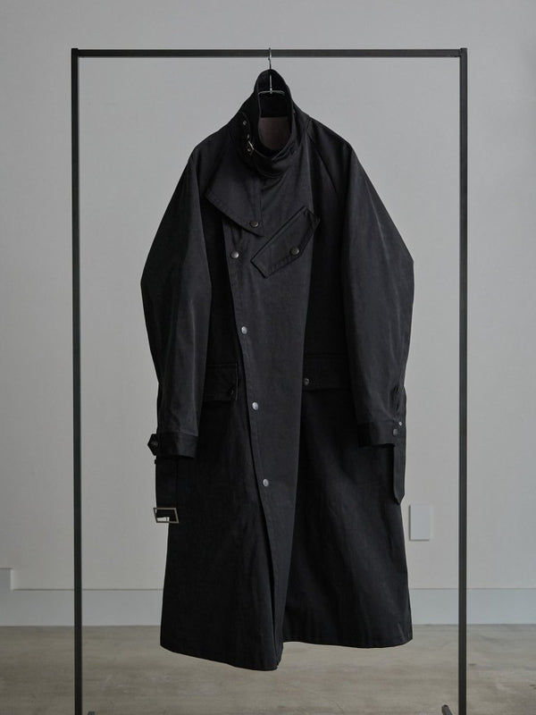 Velvet Suede Motorcycle Coat [BLACK] - PRY