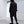 Velvet Suede Sarouel Crop Pants [BLACK] - PRY