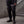 Velvet Suede Sarouel Crop Pants [BLACK] - PRY