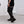 Velvet Suede Sarouel Crop Pants [BLACK] - PRY
