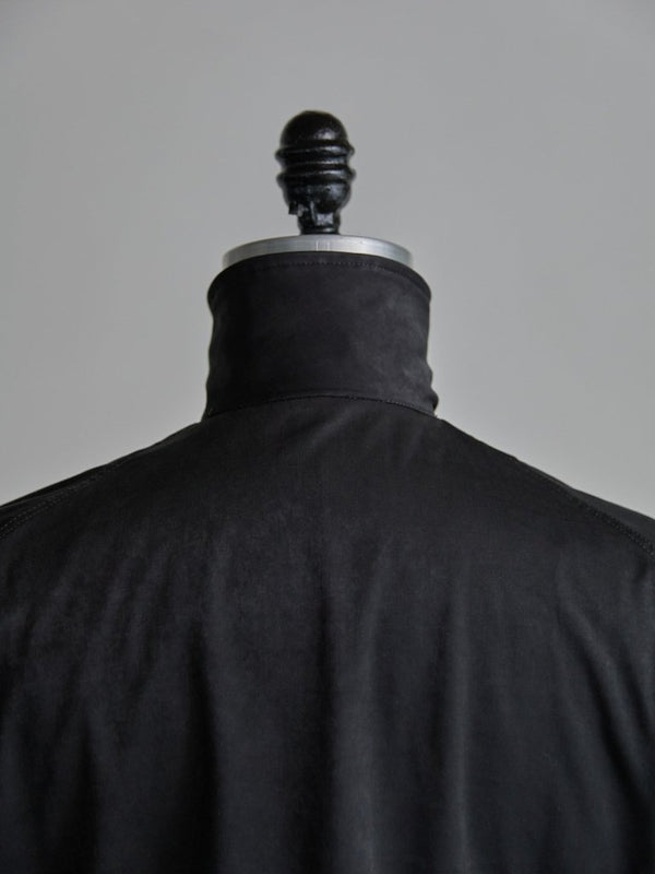Velvet Suede Tailored Jacket [BLACK] - PRY