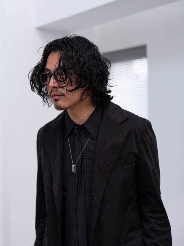 Velvet Suede Tailored Jacket [BLACK] - PRY