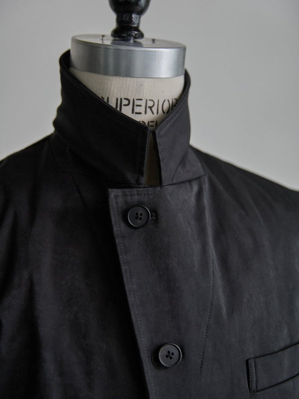 Velvet Suede Tailored Jacket [BLACK] - PRY