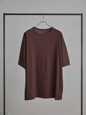 Vertical T-shirt 【Bitter Brown】 - PRY