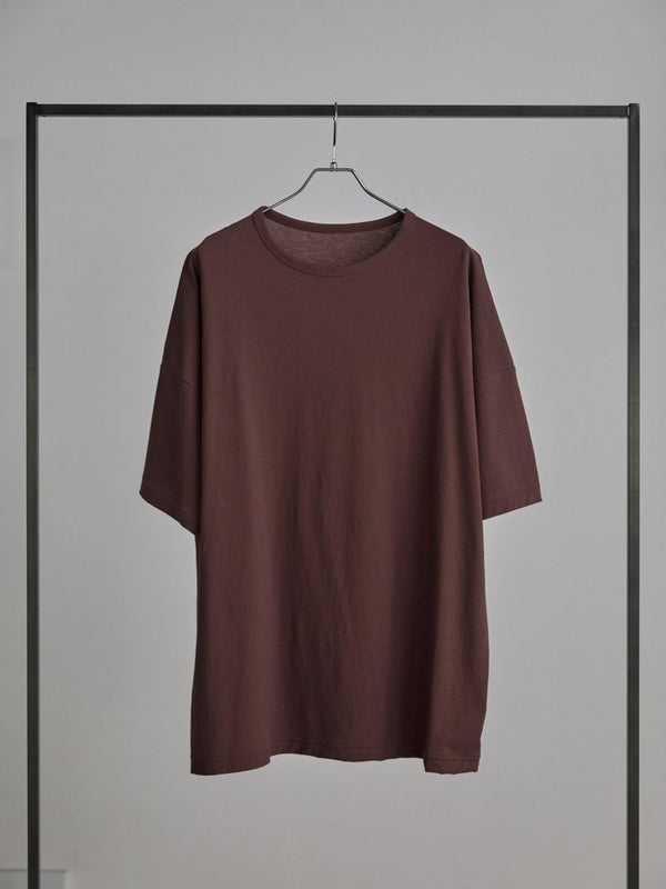 Vertical T-shirt 【Bitter Brown】 - PRY