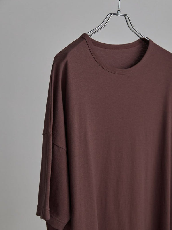 Vertical T-shirt 【Bitter Brown】 - PRY