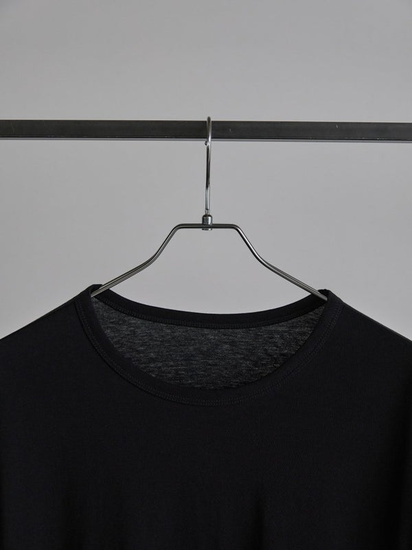 Vertical T-shirt 【Deep Black】 - PRY