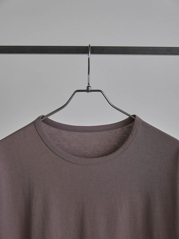 Vertical T-shirt 【Nudy Taupe】 - PRY