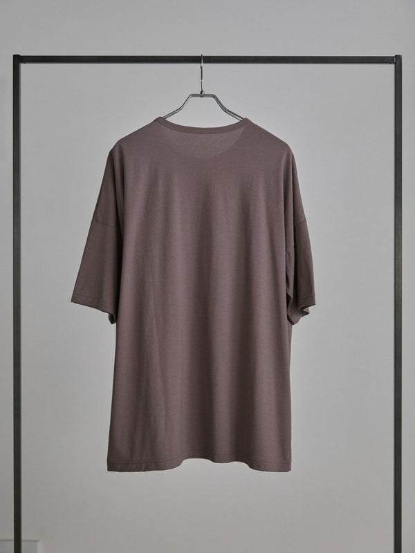 Vertical T-shirt 【Nudy Taupe】 - PRY