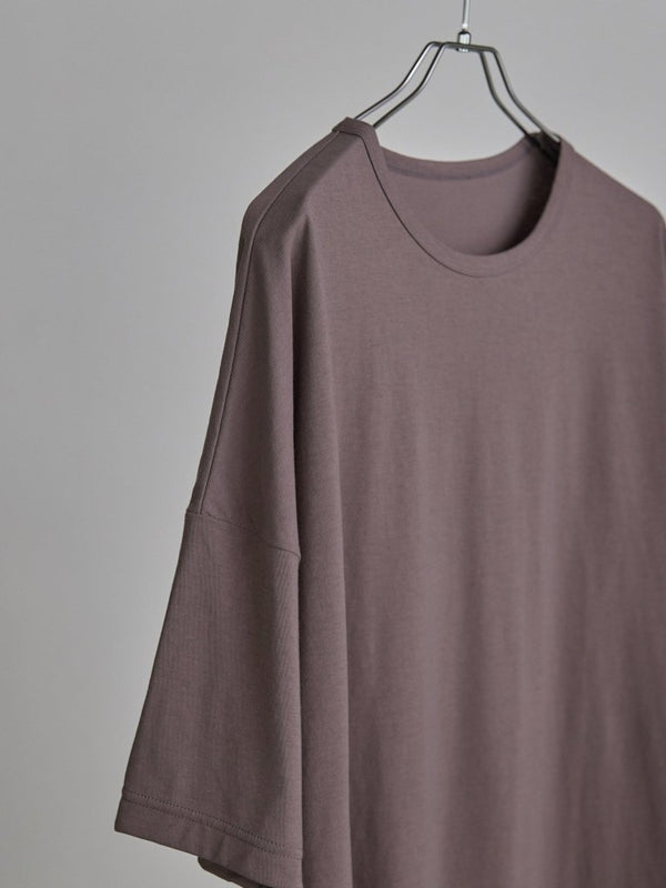 Vertical T-shirt 【Nudy Taupe】 - PRY