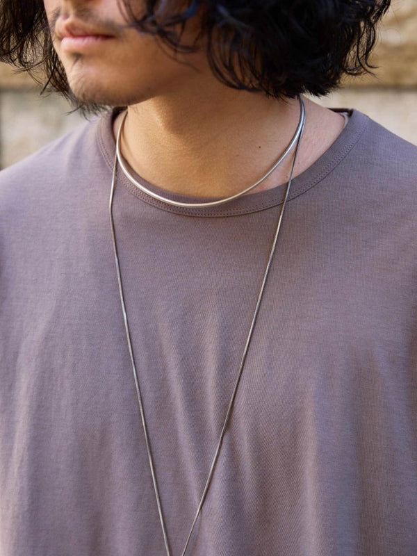 Vertical T-shirt 【Nudy Taupe】 - PRY