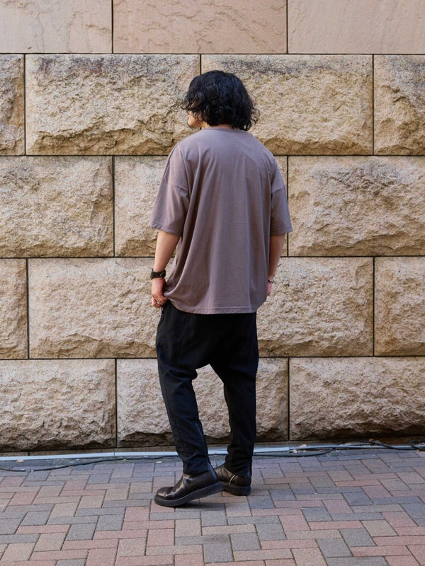 Vertical T-shirt 【Nudy Taupe】 - PRY
