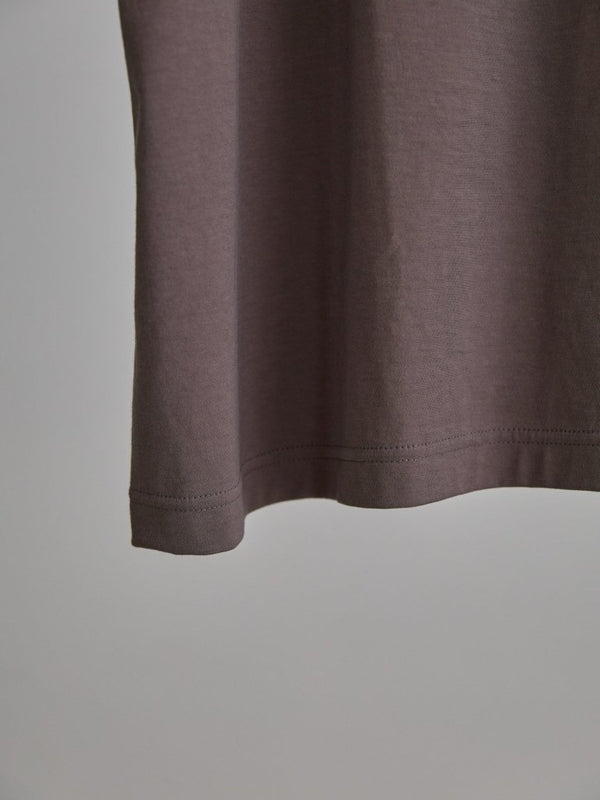 Vertical T-shirt 【Nudy Taupe】 - PRY