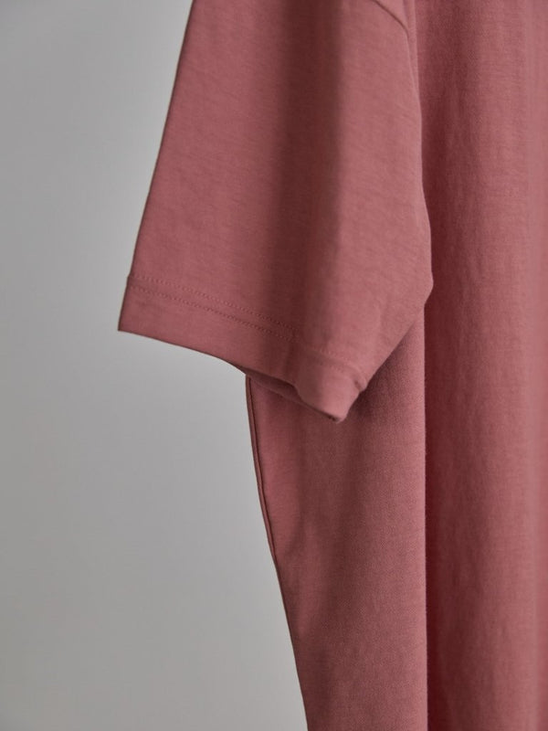 Vertical T-shirt 【Smoky Pink】 - PRY