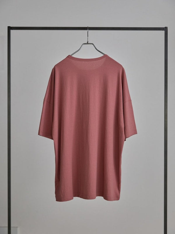Vertical T-shirt 【Smoky Pink】 - PRY