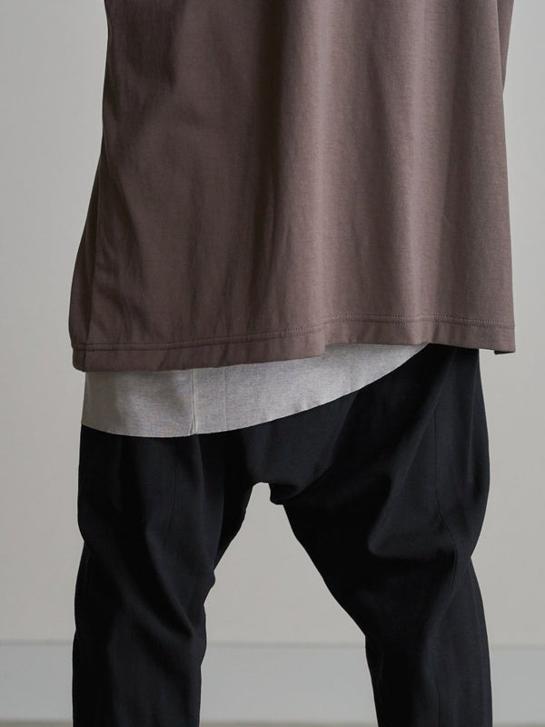 Vertical T-shirt 【Smoky Pink】 - PRY