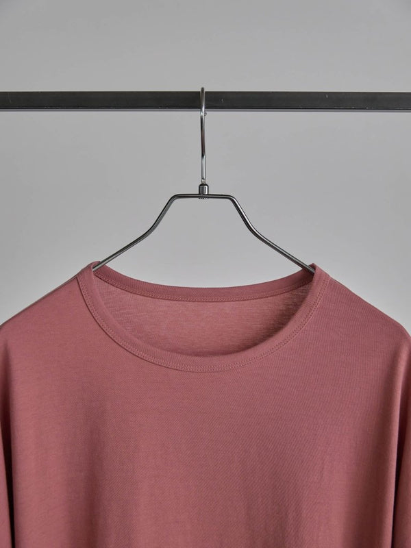 Vertical T-shirt 【Smoky Pink】 - PRY