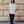 Vertical T-shirt 【Vintage White】 - PRY
