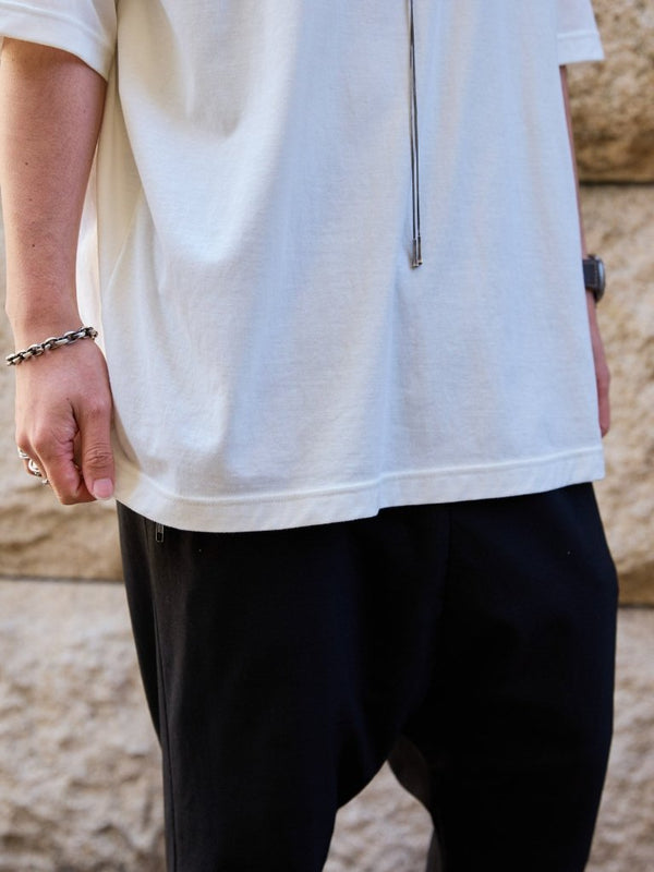 Vertical T-shirt 【Vintage White】 - PRY