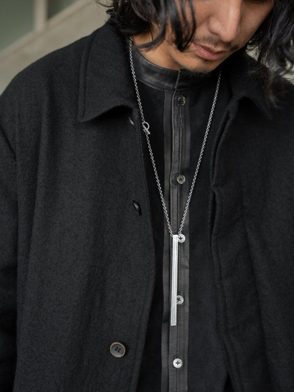 Washed Serge Overcoat [尾州ウール] - PRY