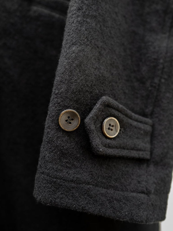 Washed Serge Overcoat [尾州ウール] - PRY