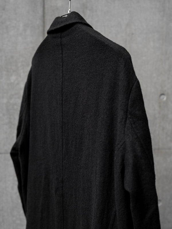 Washed Serge Overcoat [尾州ウール] - PRY