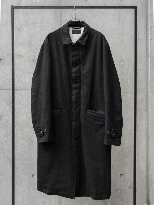 Washed Serge Overcoat [尾州ウール]