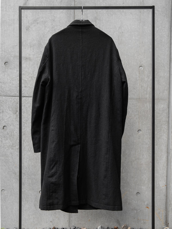 Washed Serge Overcoat [尾州ウール]