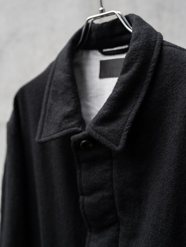 Washed Serge Overcoat [尾州ウール]