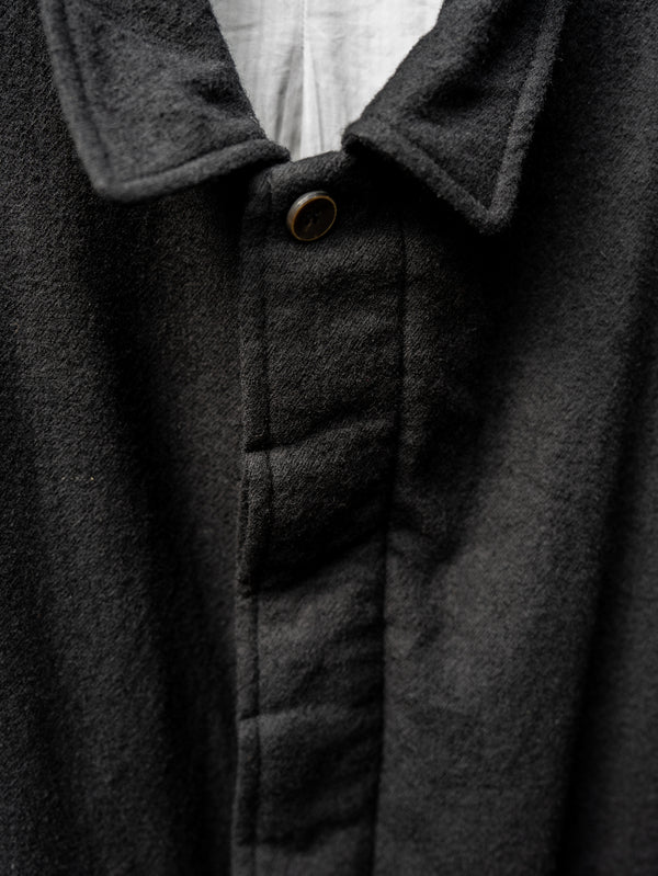 Washed Serge Overcoat [尾州ウール]