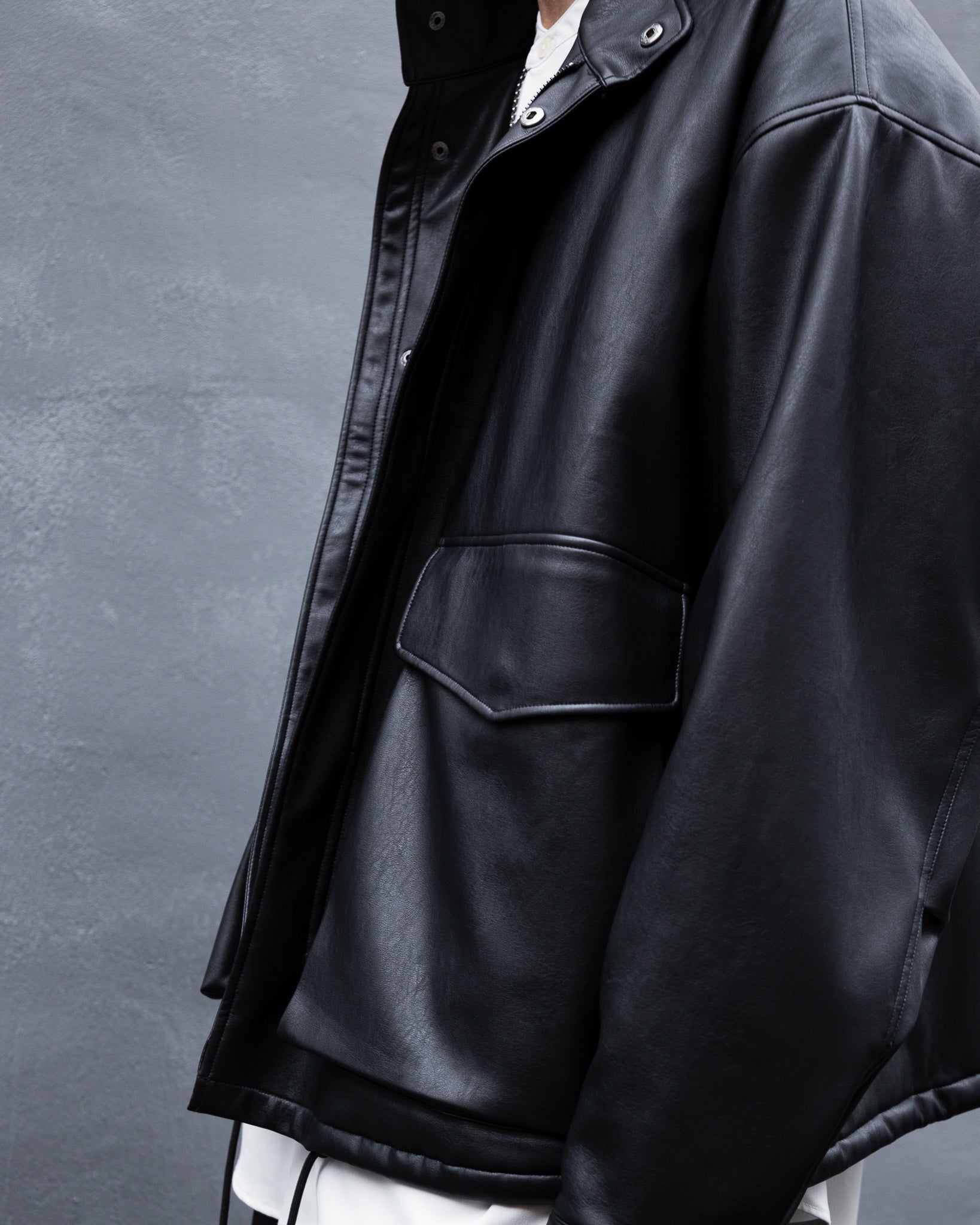 通販価格 PRY plus / Leather BDU Jacket シュウト サイズ1 ...