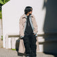 Beige Extreme-fit Belted Coat - PRY / プライ
