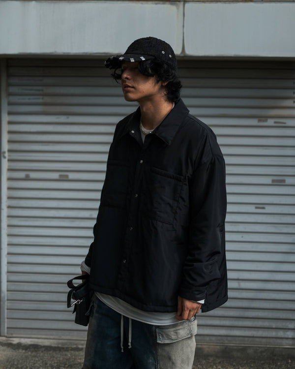 Black Padded Jacket - PRY / プライ