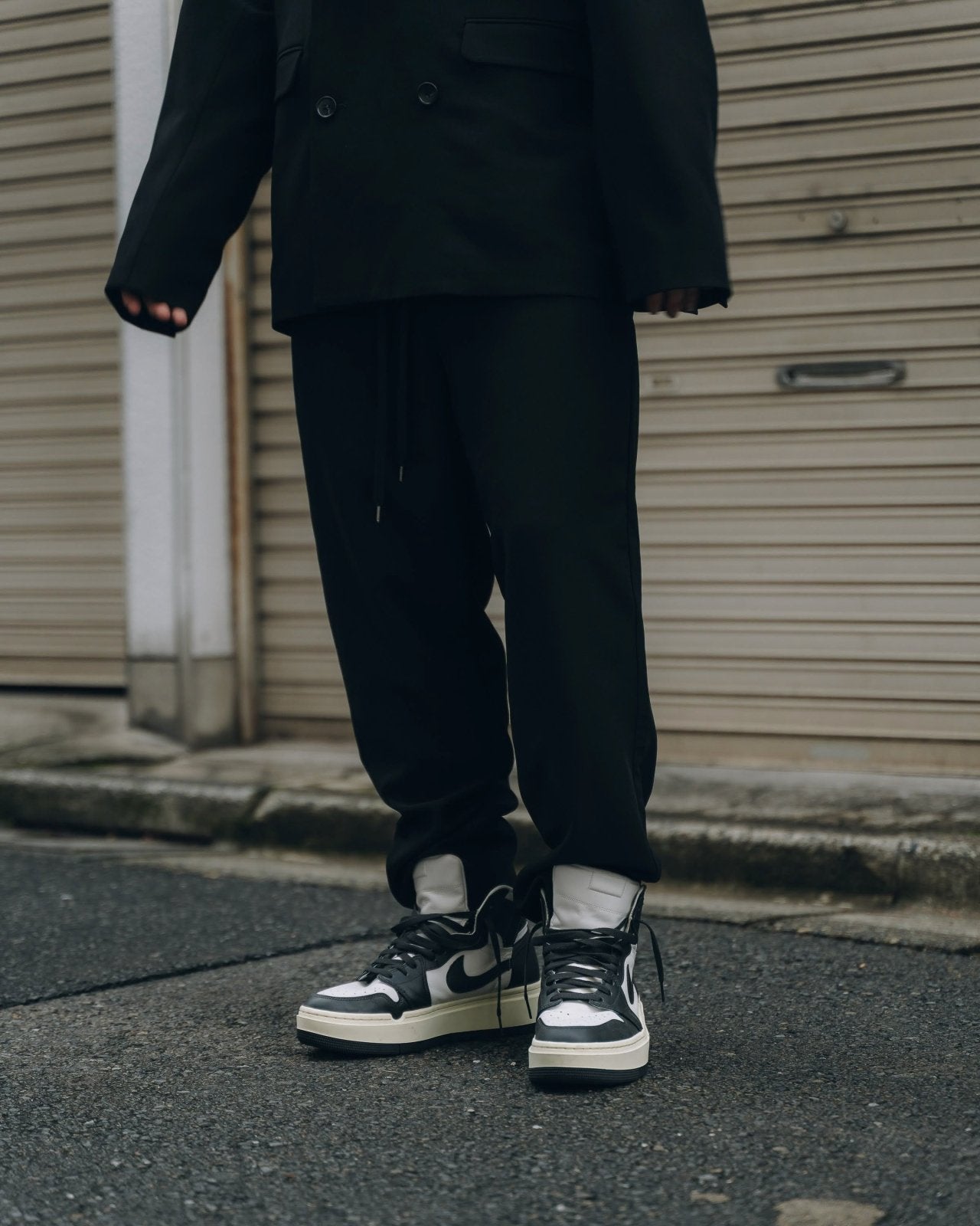 Black Sarrouel Trousers - PRY / プライ