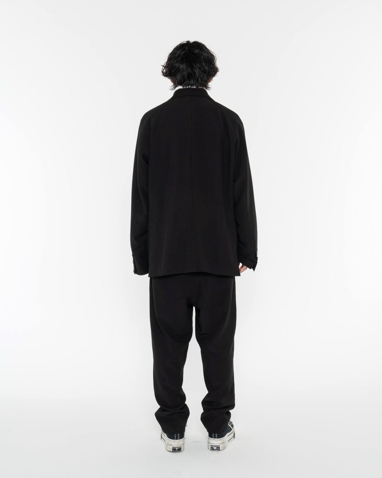 Black Sarrouel Trousers - PRY / プライ