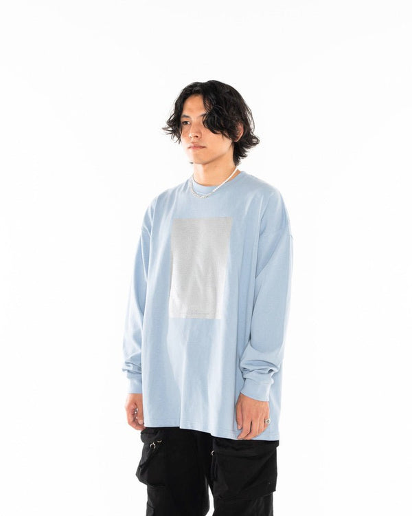 Blue Washed Signature L/S T-shirt - PRY / プライ