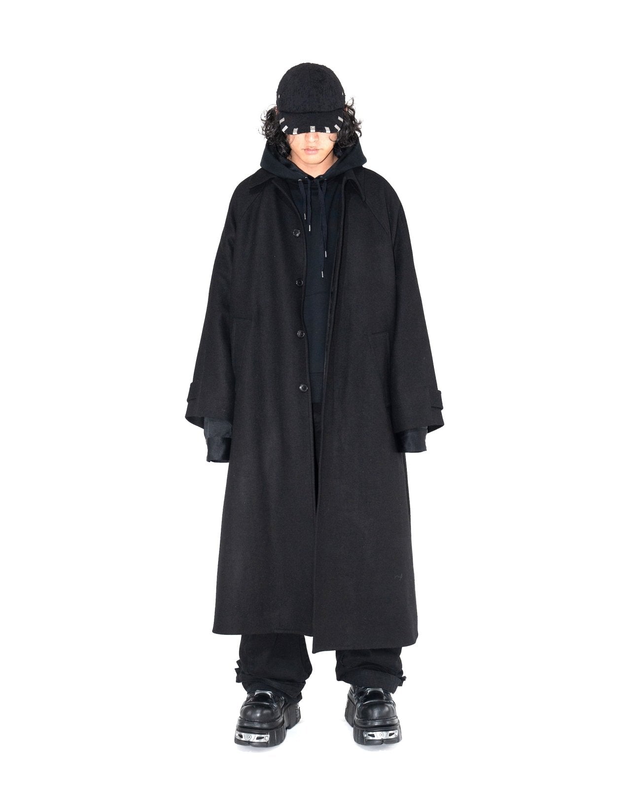 20,670円PRY EXTRM-FIT Melton Wool Coat シュウト サイズ１