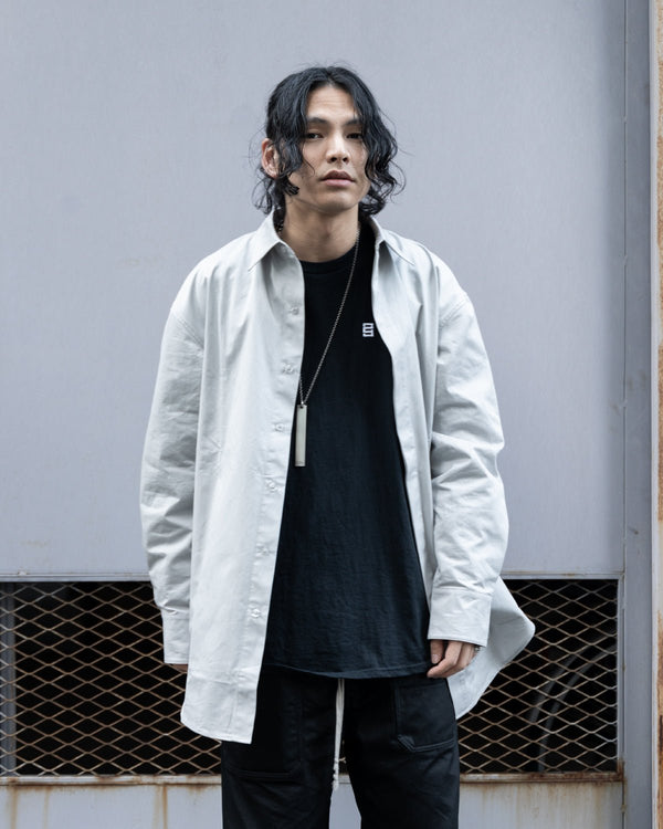 PRY / Oversized Shirt Jacket [gray] - PRY / プライ